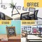 Tabletop Easel for Painting - 15" to 21" Adjustable Metal Stand - Portable Art Easels (Pack of 10) for Display - Canvas, Whiteboards, Posters, Signs, Drawings & More